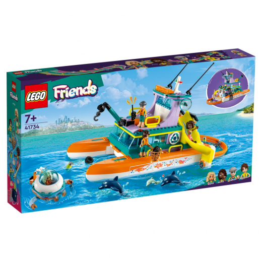 LEGO Friends - Sjöräddningsbåt  i gruppen Nyheter hos Spelexperten (41734)
